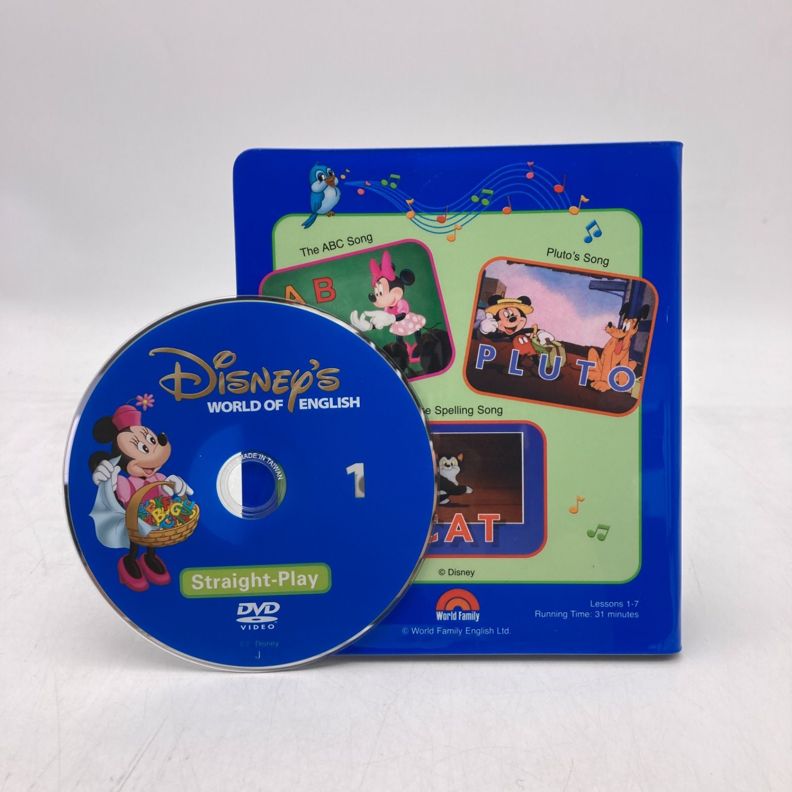 ストレートプレイDVD　新子役　字幕あり　ディズニー英語システム　202105 ストレートプレイ DVD 新子役 字幕付 ディズニー英語システム