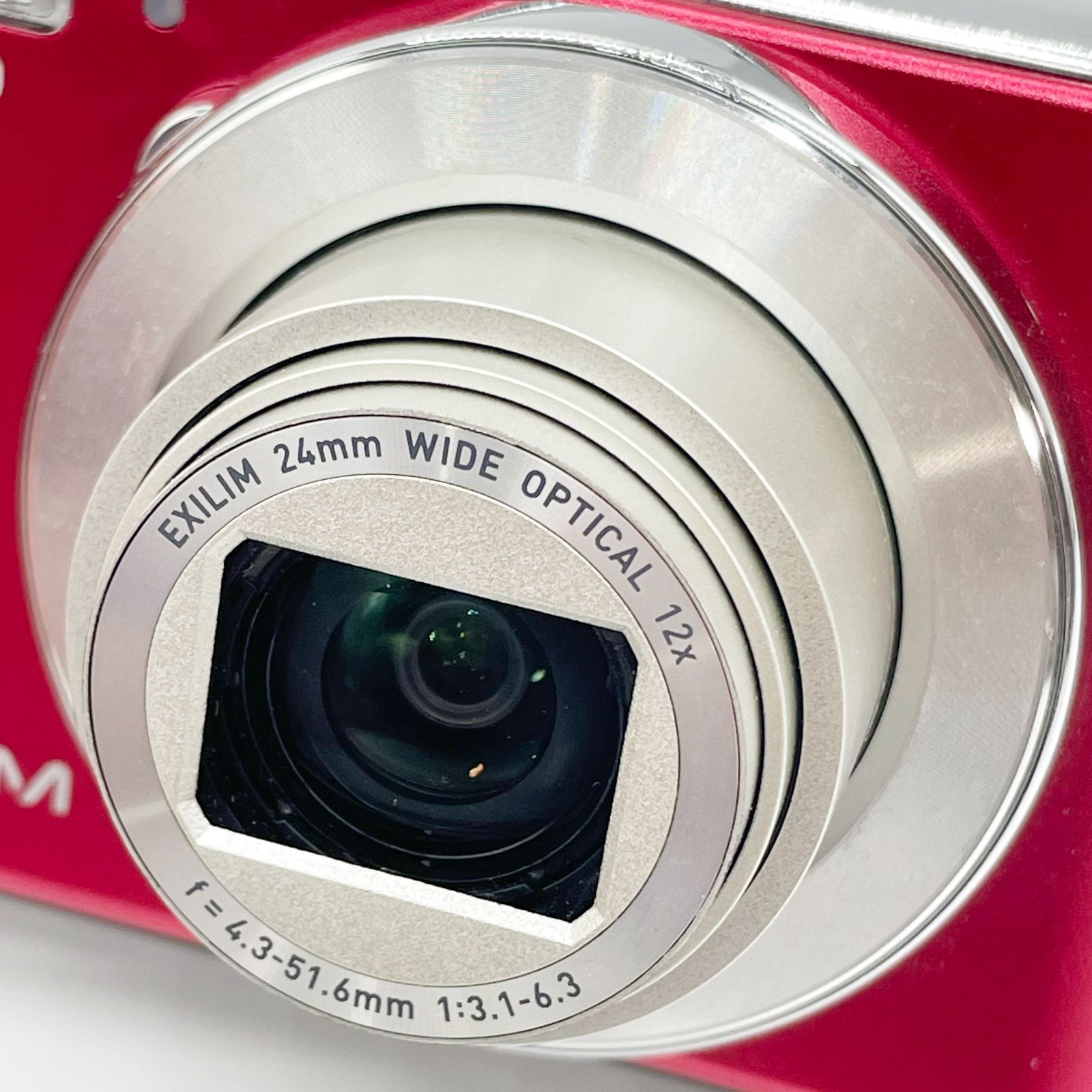 ☆ CASIO デジタルカメラ EXILIM 注文 EX-ZS240RD レッド