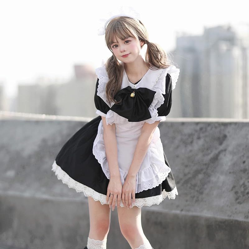 楽天市場】メイド服（ドレスのシルエットミニドレス）の通販 ミニ丈