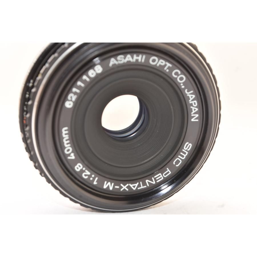 ペンタックス smc PENTAX-M 40mm F2.8 Kマウント J2507133 - メルカリ