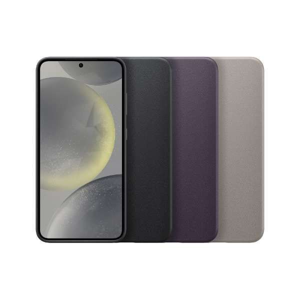 Samsung純正 S24 Vegan Leather Case Galaxy Black ブラック GP-FPS921HCABJ