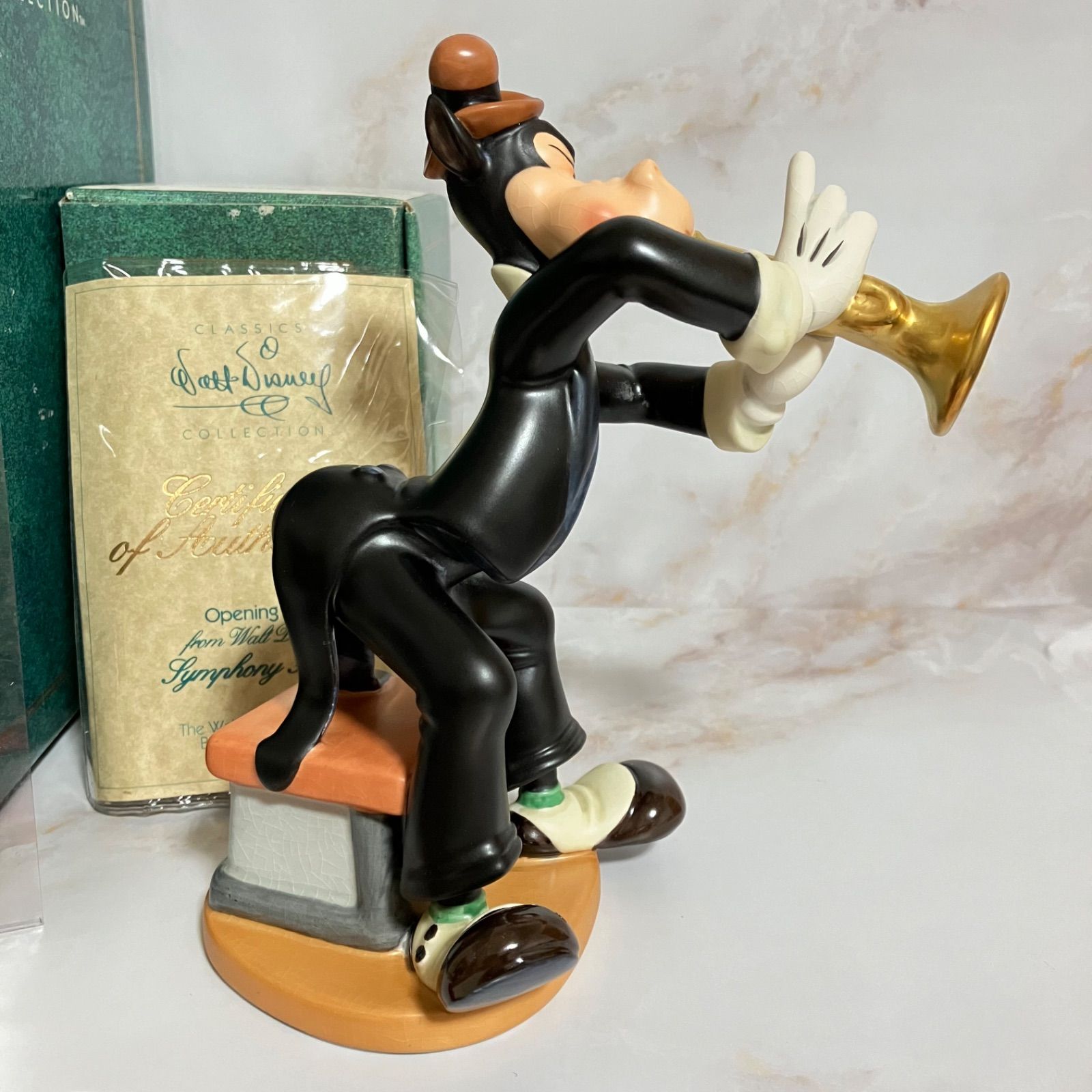 ディズニー ピート シンフォニーアワー WDCC 貴重 置き物 陶器