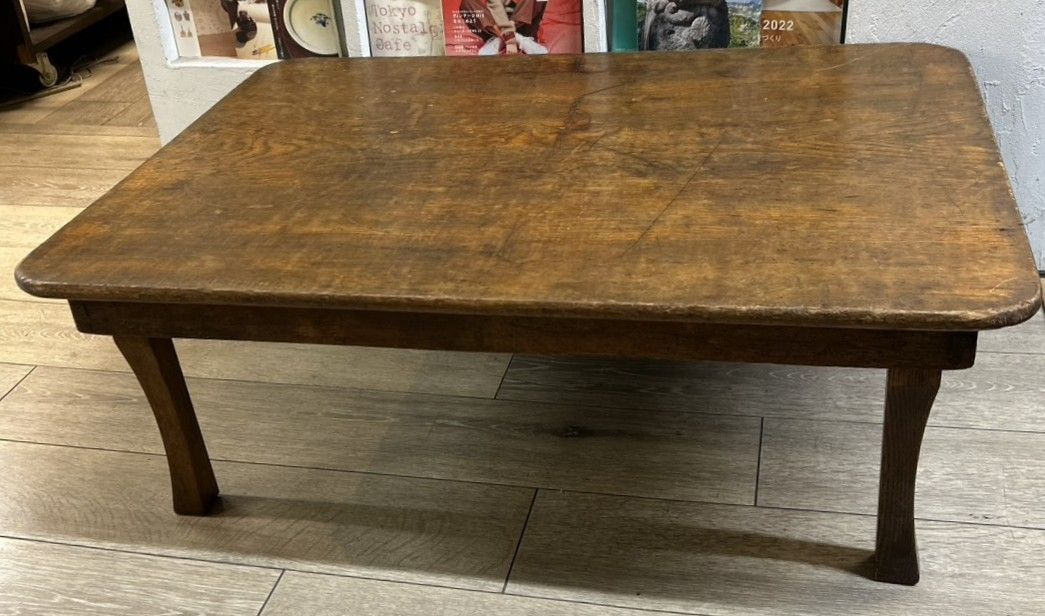 昭和レトロ ちゃぶ台 アンティーク家具No.3 台東区引取