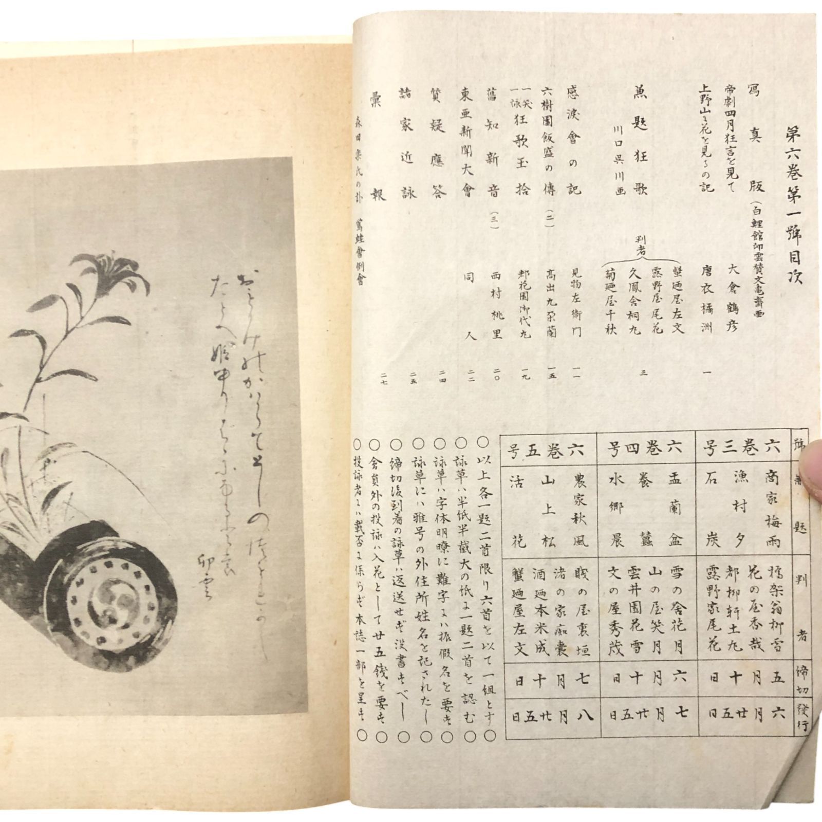 狂歌雑誌】みなおもしろ 第六巻 第一号?第十二号 全12冊セット 大正13