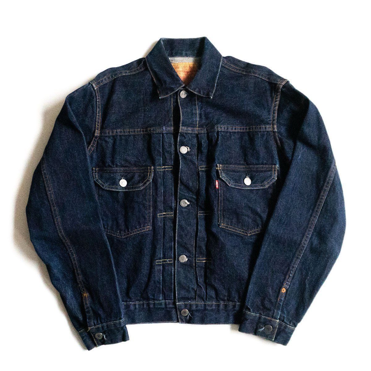 バレンシア製/美品】 LEVI'S【507XX BIG E 2nd デニムジャケット】40 ...