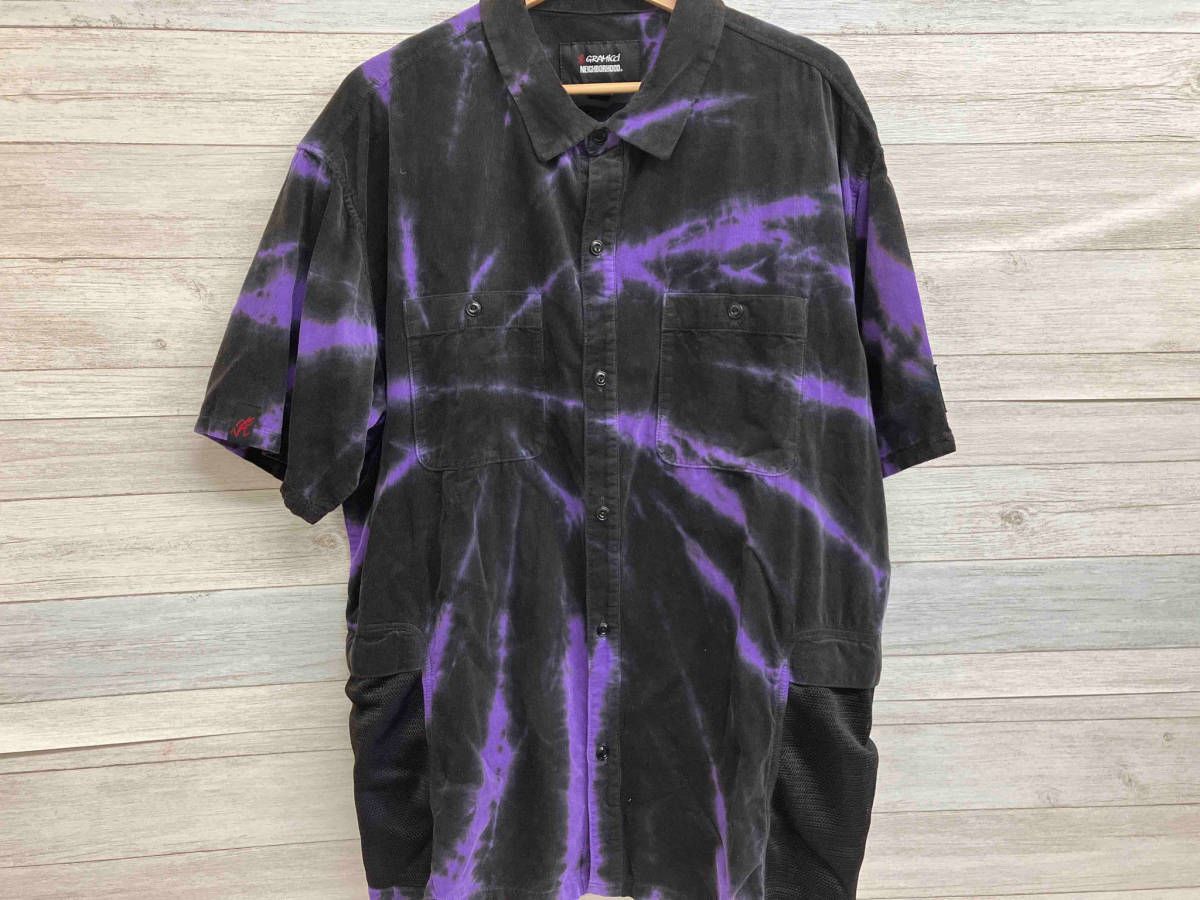 NEIGHBORHOOD×GRAMICCI タイダイ半袖シャツ NEIGHBORHOOD × GRAMICCI TIE-DYE SHORT SLEEVE SHIRTS