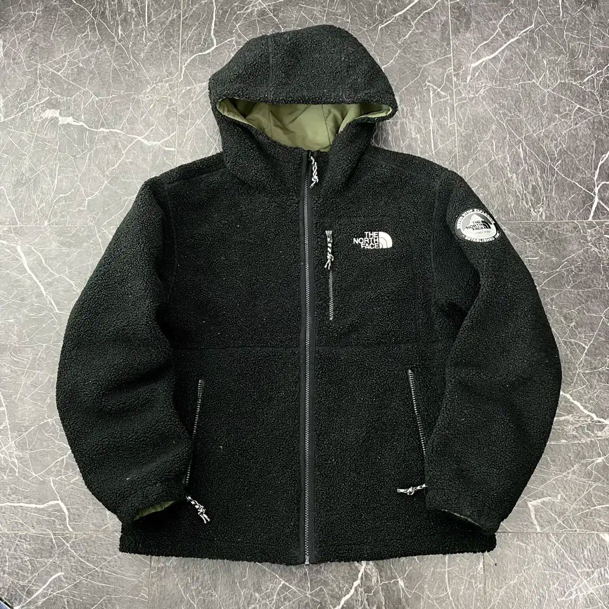 【雷市場（ポンジャン）商品韓国直送】 THE NORTH FACE(ザノースフェイス) ディックス リバーシブル フリース フーディー パーカー