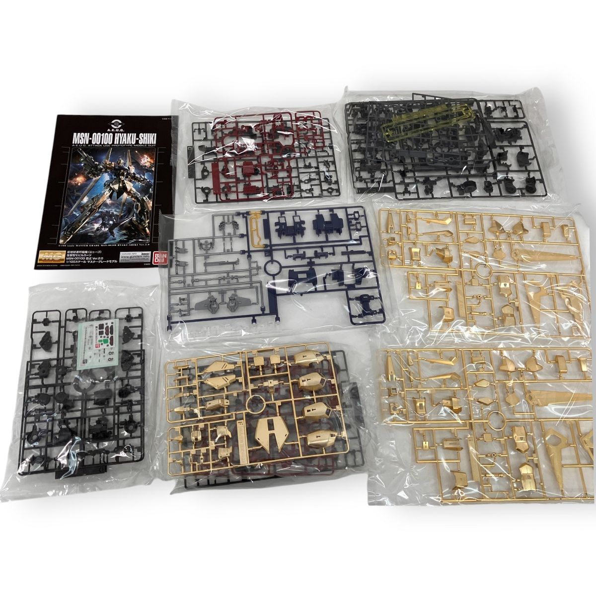 BANDAI 1/100 MSN-00100 百式 Ver.2.0 MG FHA-03M1 メガ
