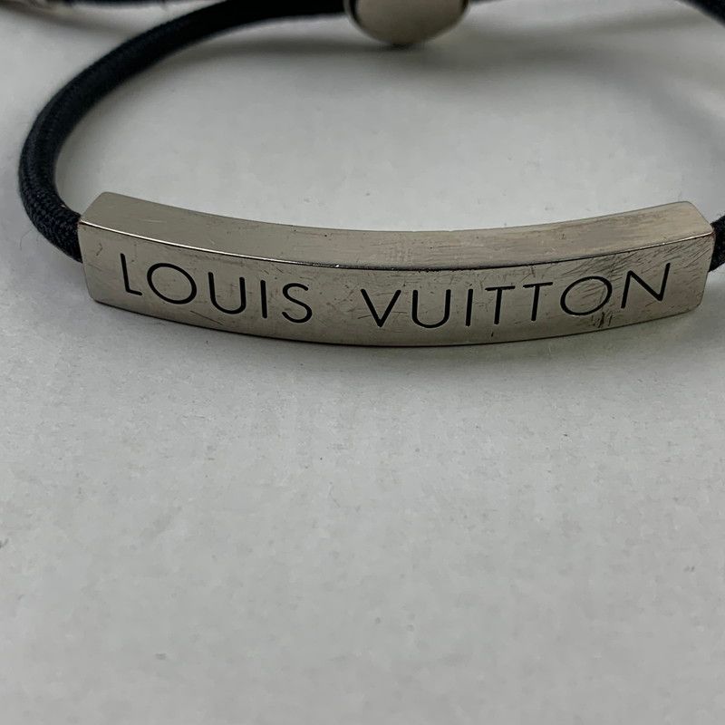 Louis Vuitton ブレスレット ブレスレット・スペースM67418 ルイヴィトンブラスレ LVスペース ルージュ シルバー金具 ユニ