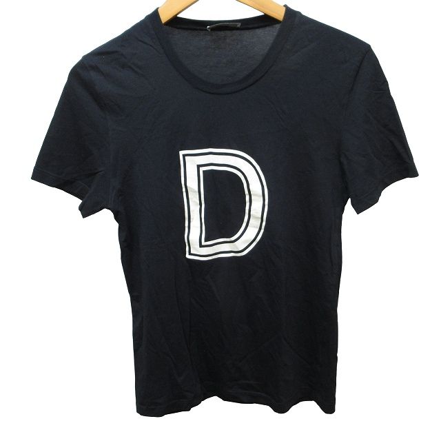 ディオールオム Dior HOMME Dロゴ Tシャツ カットソー イタリア製 半袖 