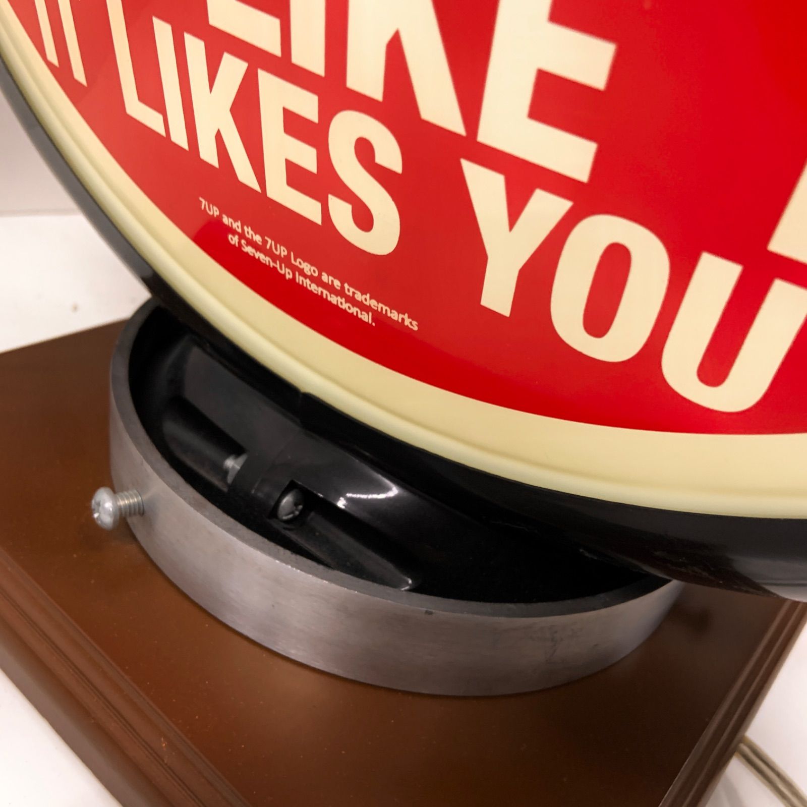 7UP ガスランプ アメリカ インテリア 雑貨 オブジェ ライト 照明