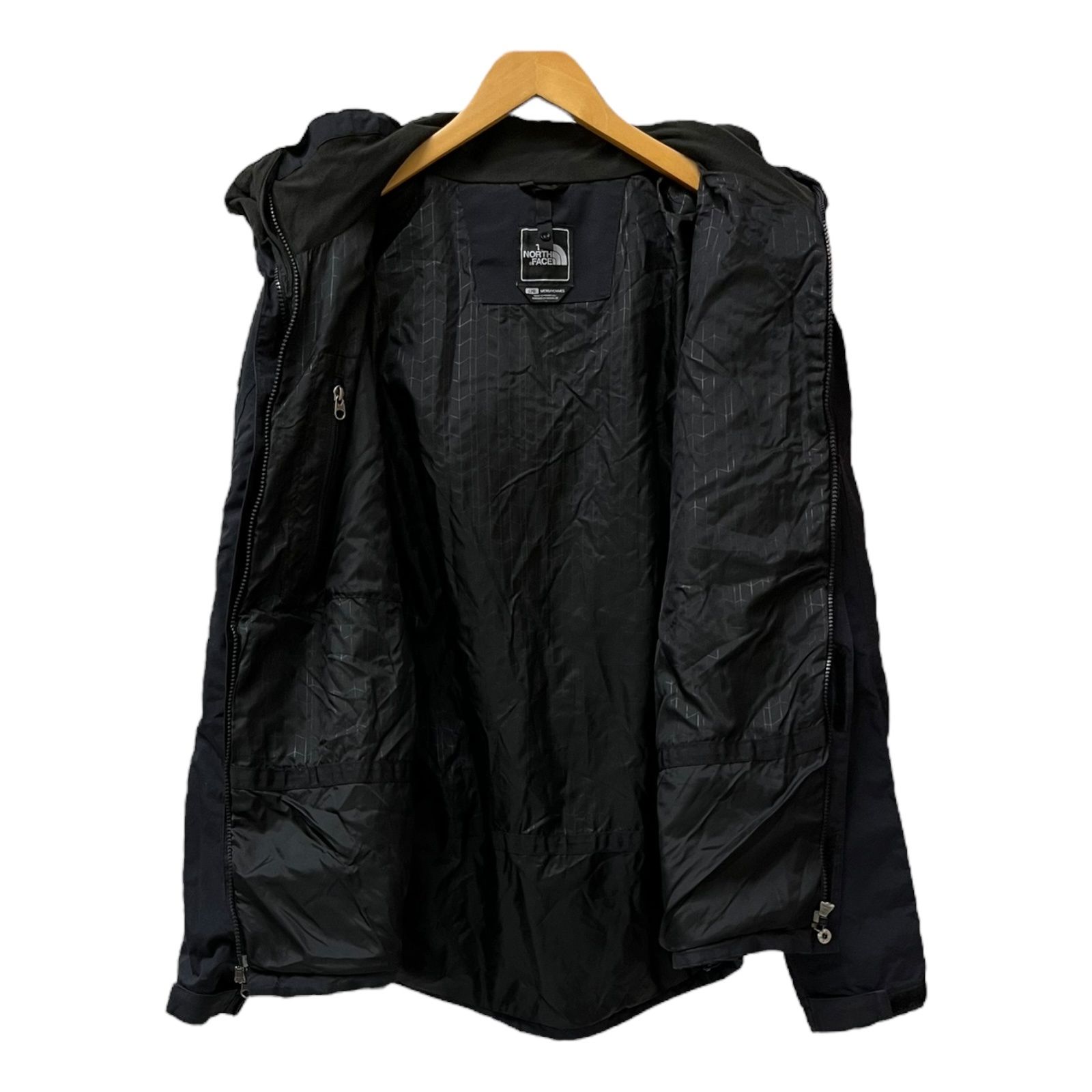 K*n様 ノースフェイス Hyvent マウンテンパーカー ブラック メンズM THE NORTH FACE (ザノースフェイス) マウンテンパーカー