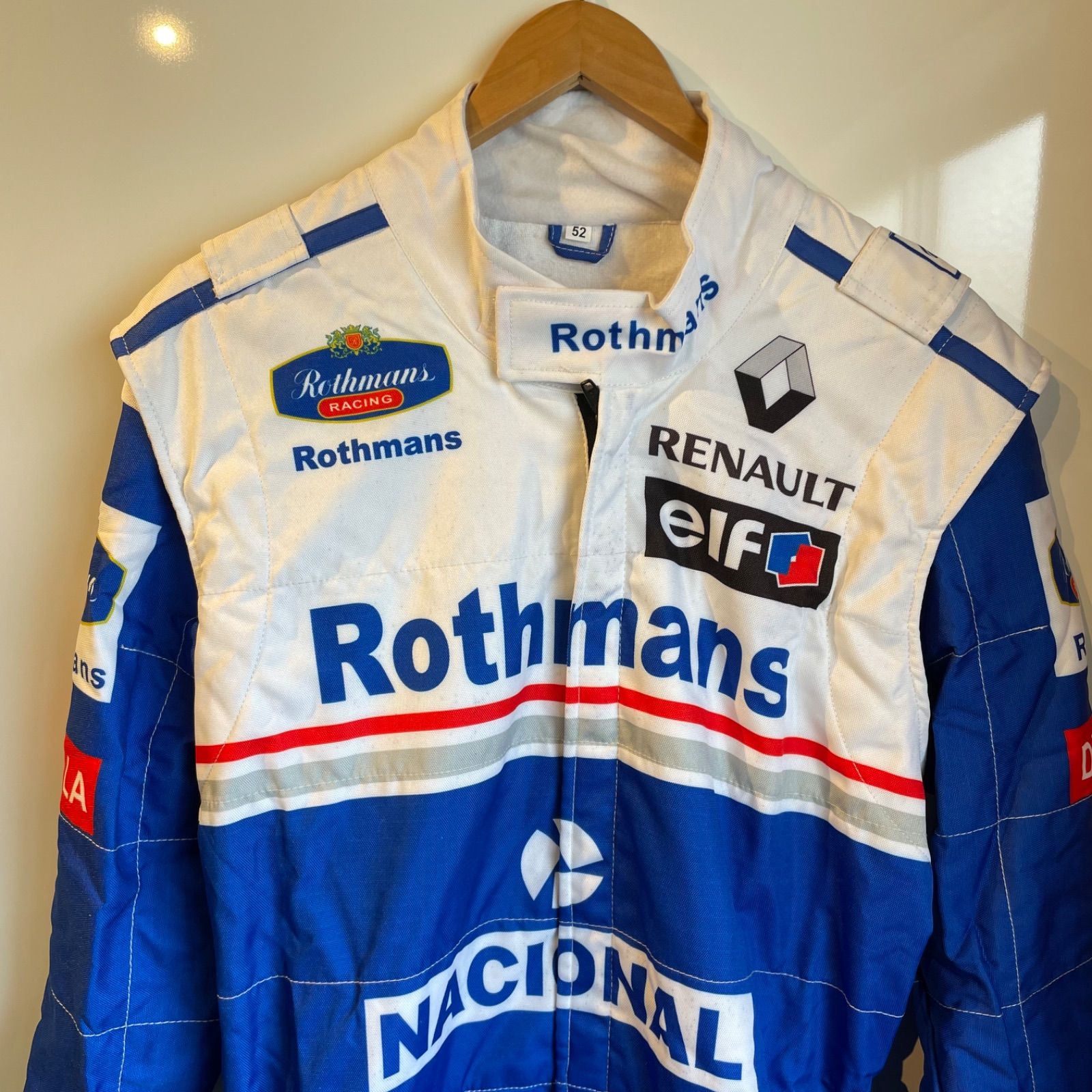 ⭐︎52⭐︎ アイルトン セナ ayrton senna 1994 rothmans omp レーシングスーツ レプリカ プリント - メルカリ