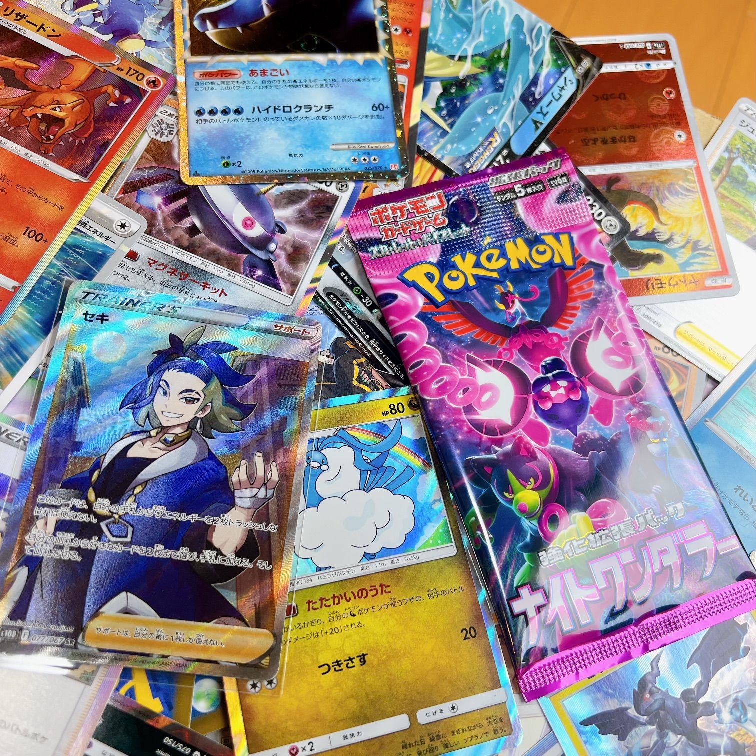 初期ポケモンカードダス リザードン・フリーザ