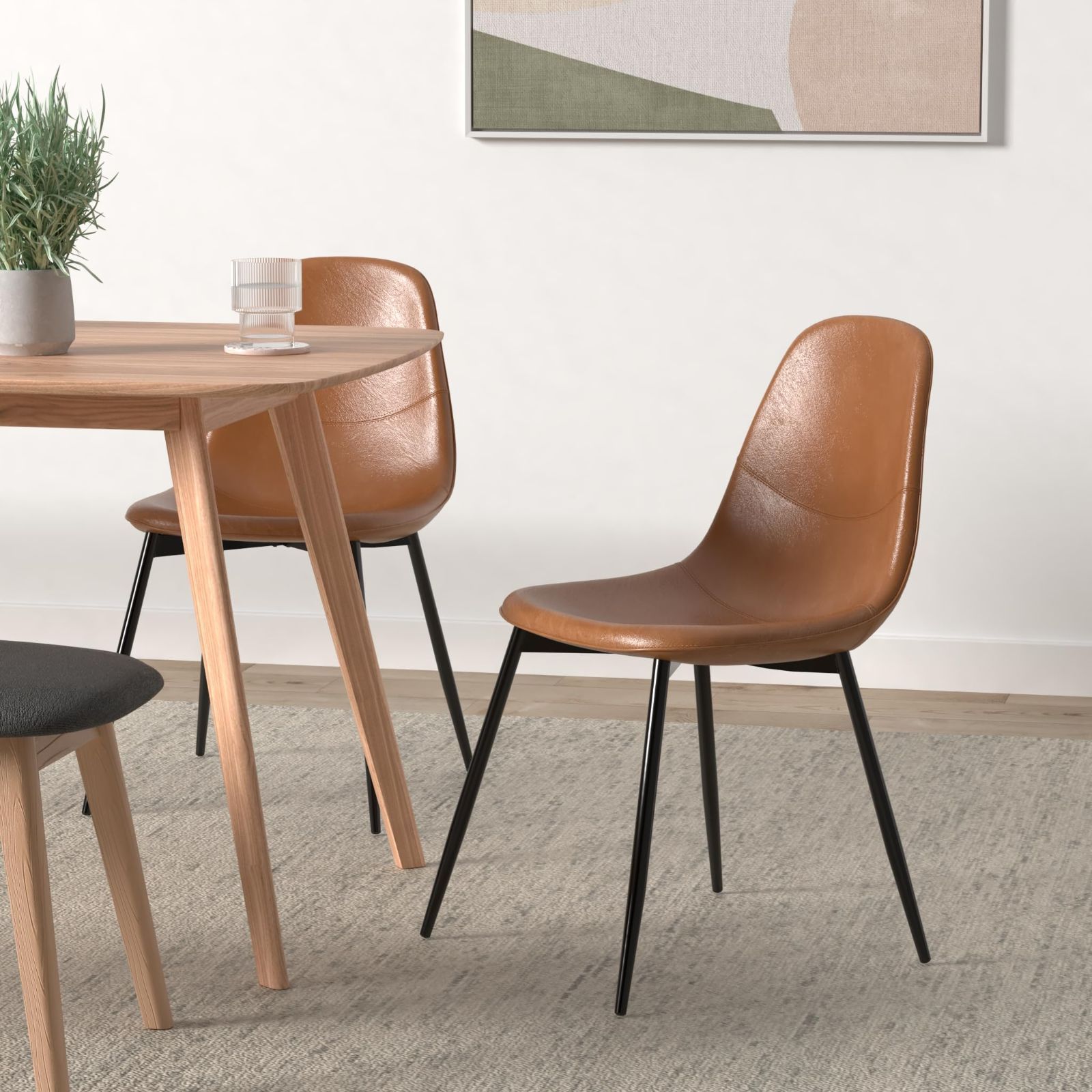 2脚セット ダイニングチェア