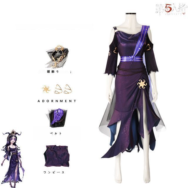 コスプレ衣装 第五人格 虚妄の司祭 ドレス 二次元 女性用 ゲーム コスチューム コスプレ
