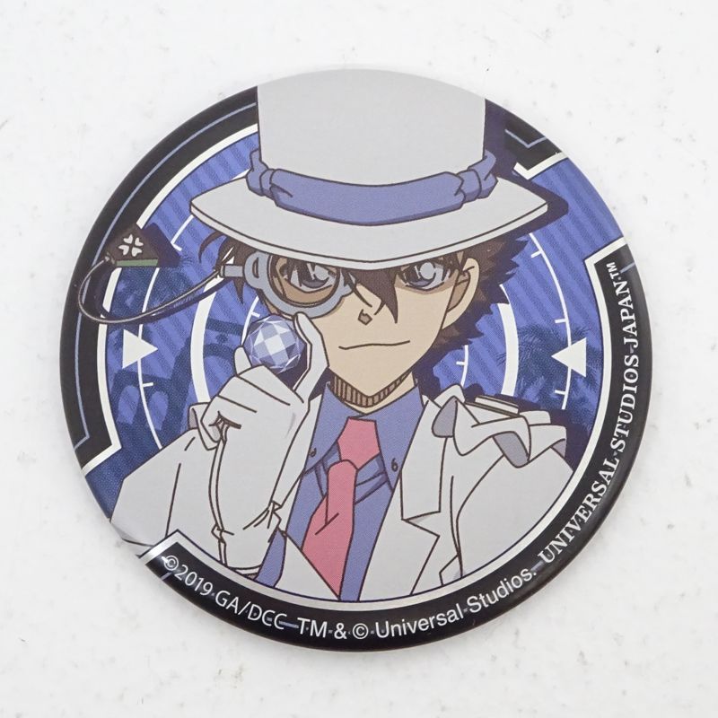 名探偵コナン　怪盗キッド　缶バッジ　2019 ユニバーサルスタジオジャパン 名探偵コナン☆ USJ☆缶バッジ☆怪盗キッド☆2019 - メルカリ