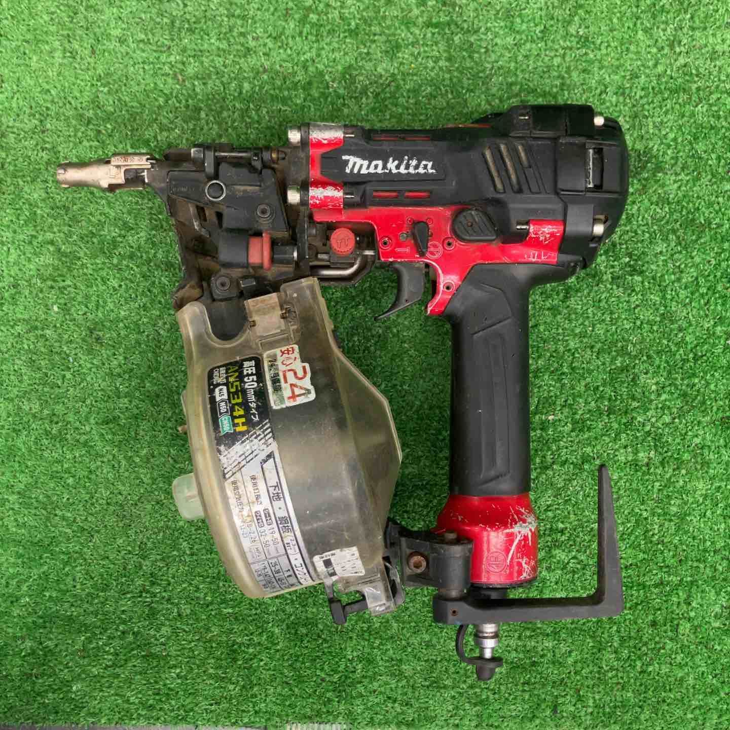 マキタ makita 高圧 エア釘打ち機 AN534H 赤 N50対応 桶川店