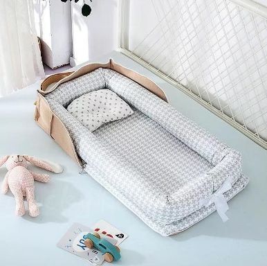 Brotish ベビーベッド 添い寝 新生児 折りたたみ 61pzOTcuoBL._UF350,350_QL50_.jpg