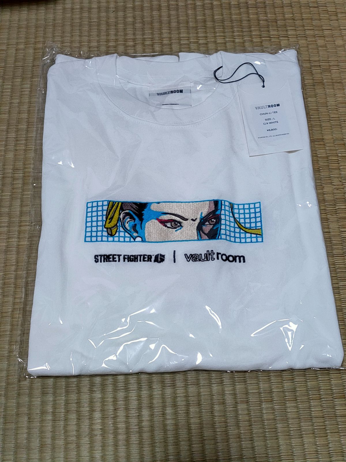 vaultroom CHUN-LI TEE / WHT ステッカー付き - メルカリ