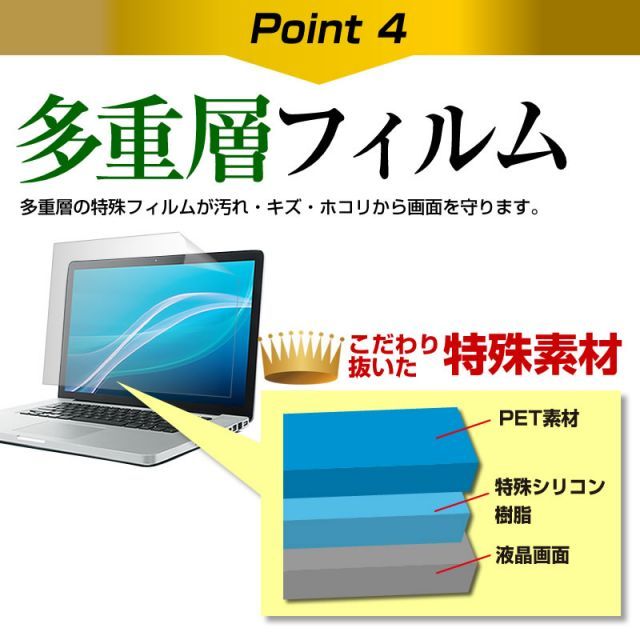iiyama SOLUTION-17HP043 [17.3インチ] 機種で使える 3WAYノートPCバッグ と 反射防止 液晶保護フィルム シリコンキーボードカバー 3点セット キャリングケース 保護フィルム メール便送料無料