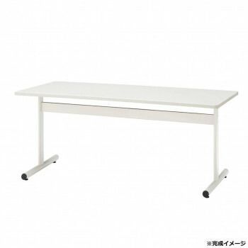 藤沢工業 TOKIO ミーティングテーブル TT-TW1875 ホワイト
