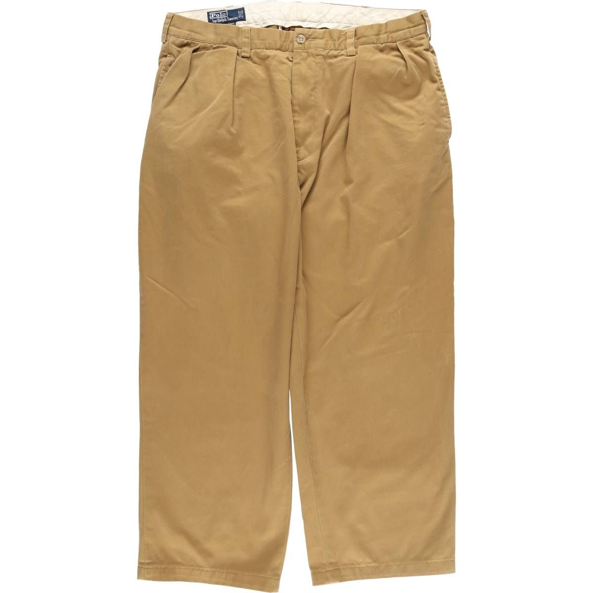 古着 ラルフローレン Ralph Lauren POLO RALPH LAUREN ANDEW PANT ツータック チノパンツ メンズw36相当/eaa510599
