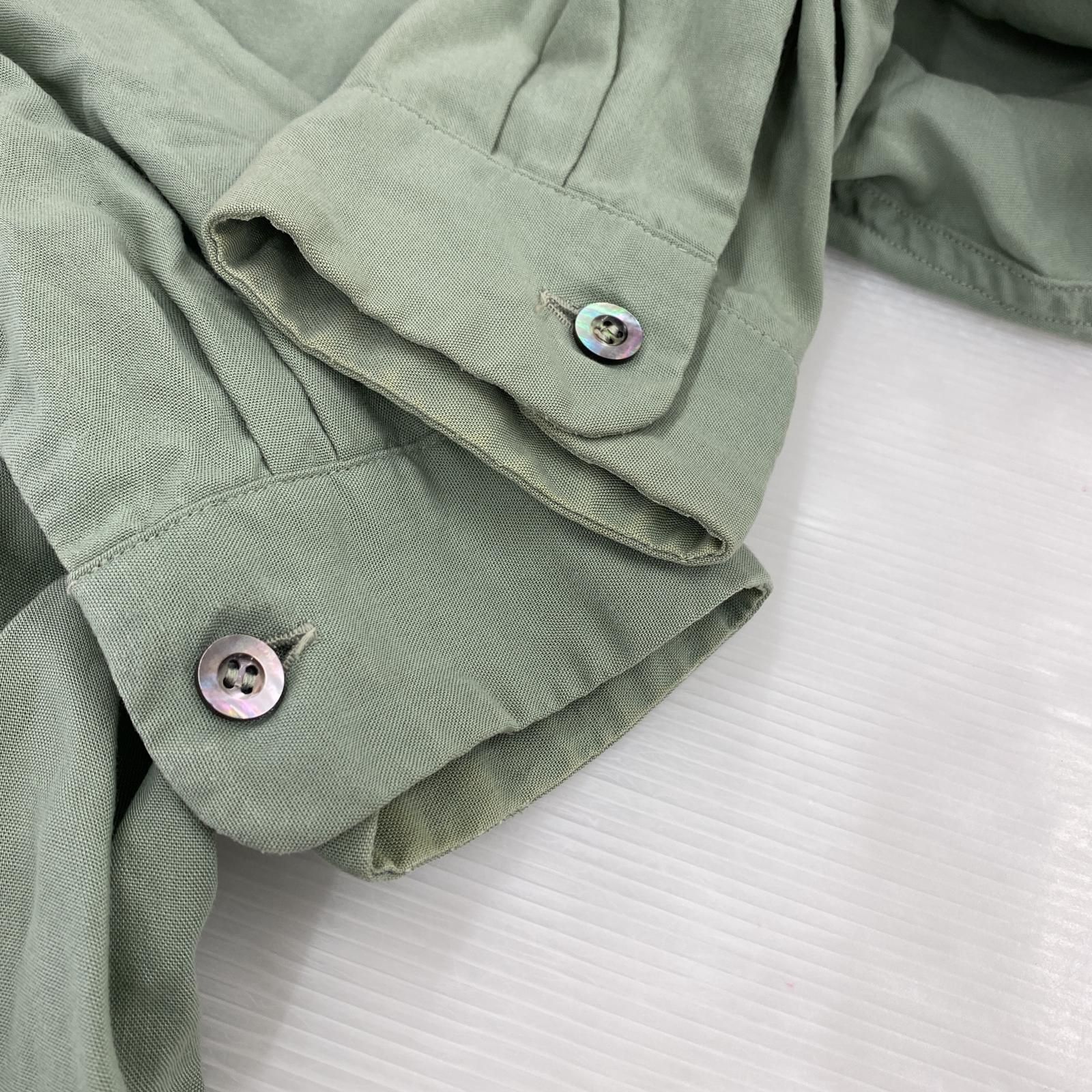 BUTCHER PRODUCTS ブッチャープロダクツ オープンカラー長袖シャツ