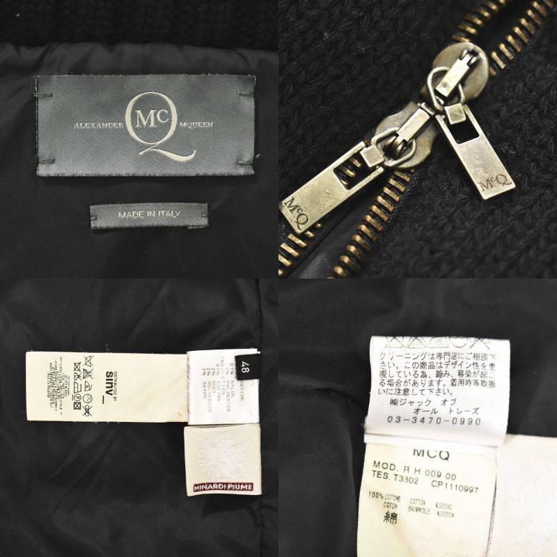 美ライン◎ ALEXANDER MQUEEN ジャケット イタリア製 N304 イタリア製 アレキサンダーマックイーン ALEXANDER McQUEEN