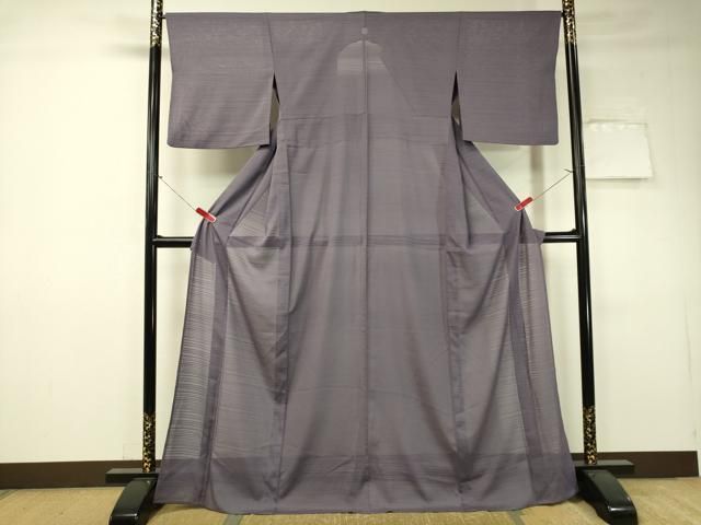 平和屋着物＊夏物 洗える最高級着物 ＜英＞はなぶさ謹製 色無地 変わり