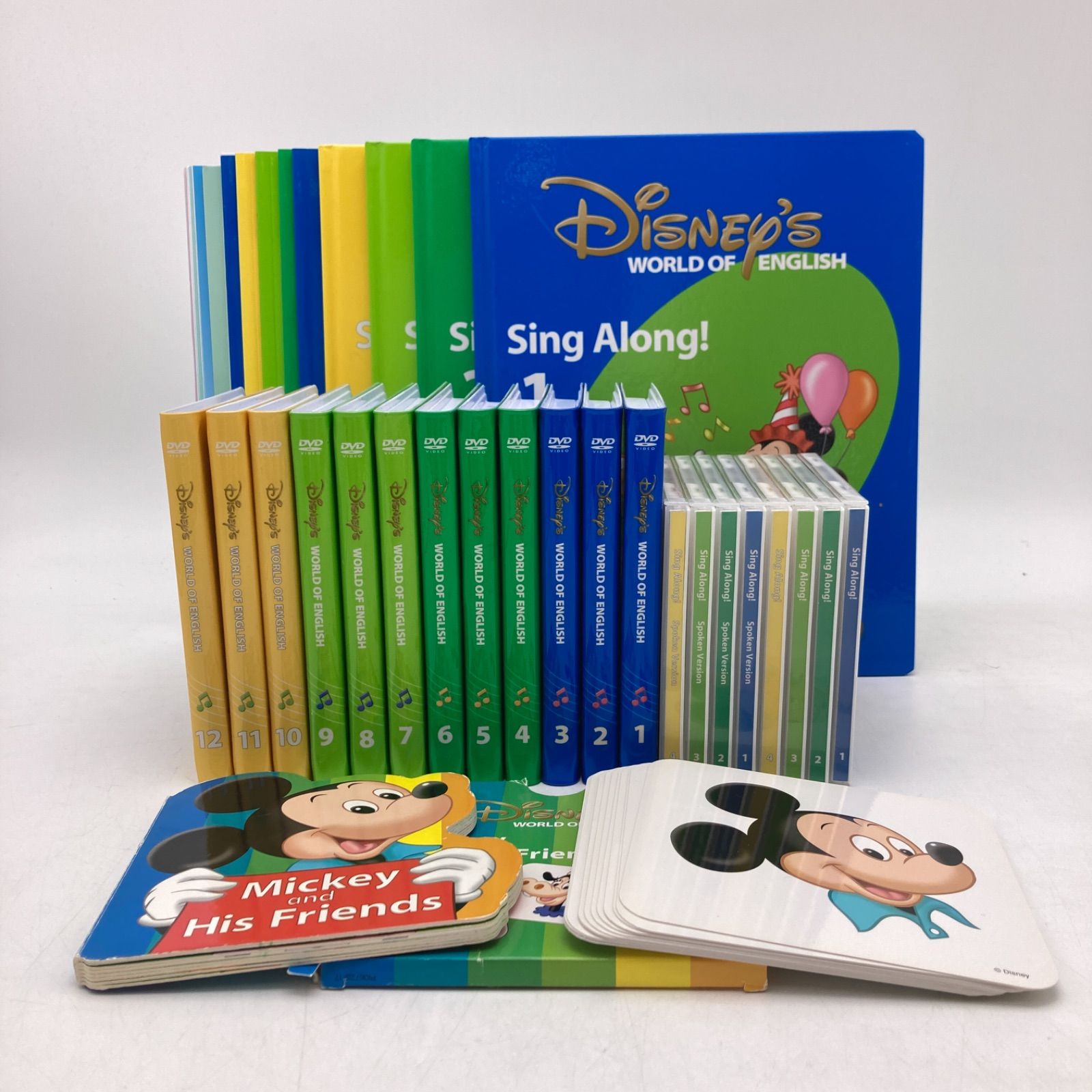 2018年購入 シングアロングセット 新子役 DVD12枚 絵本&CD 字幕あり