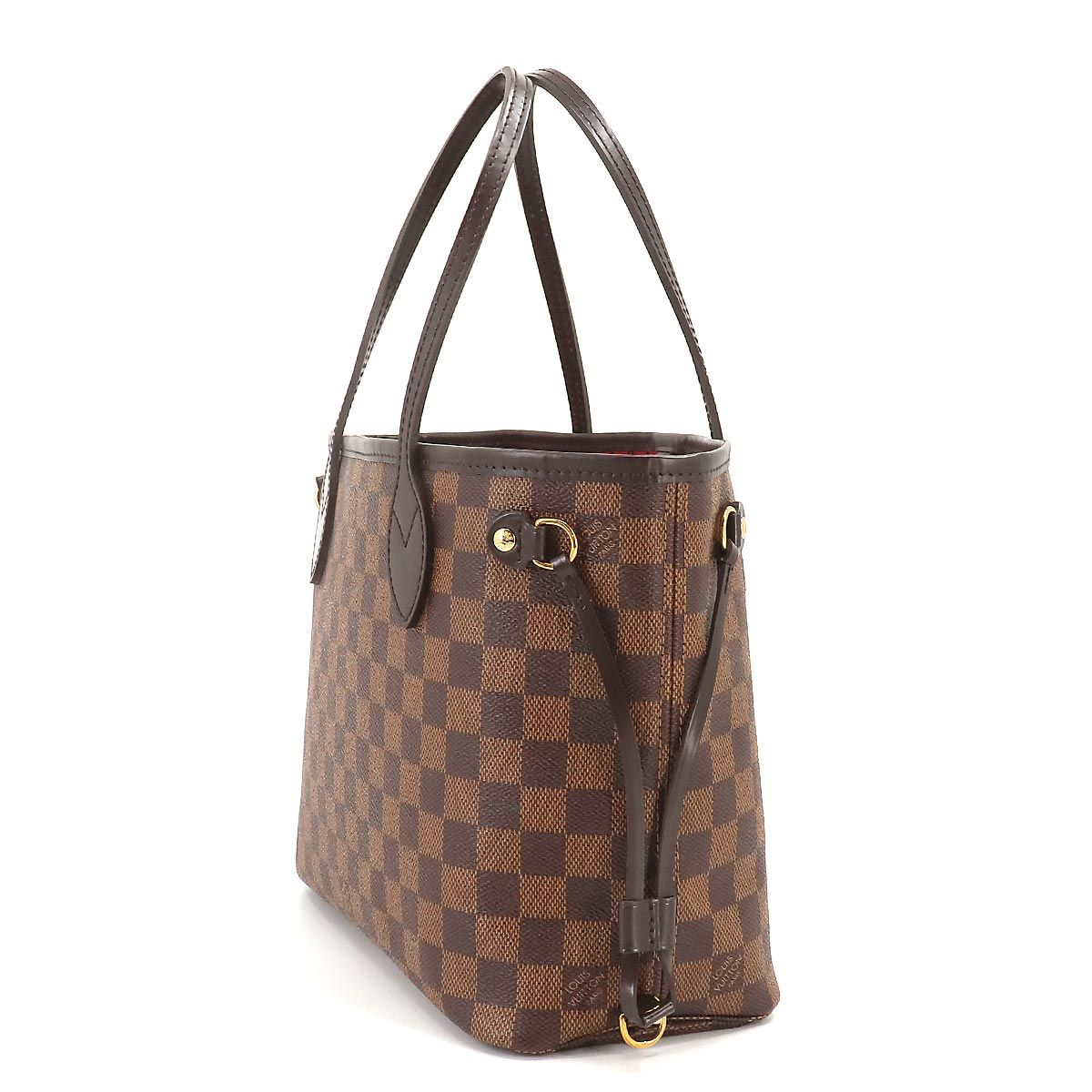 未使用 展示品 ルイ ヴィトン LOUIS VUITTON ダミエ ネヴァーフル PM トート バッグ ブラウン N41359 90218415 -  メルカリ