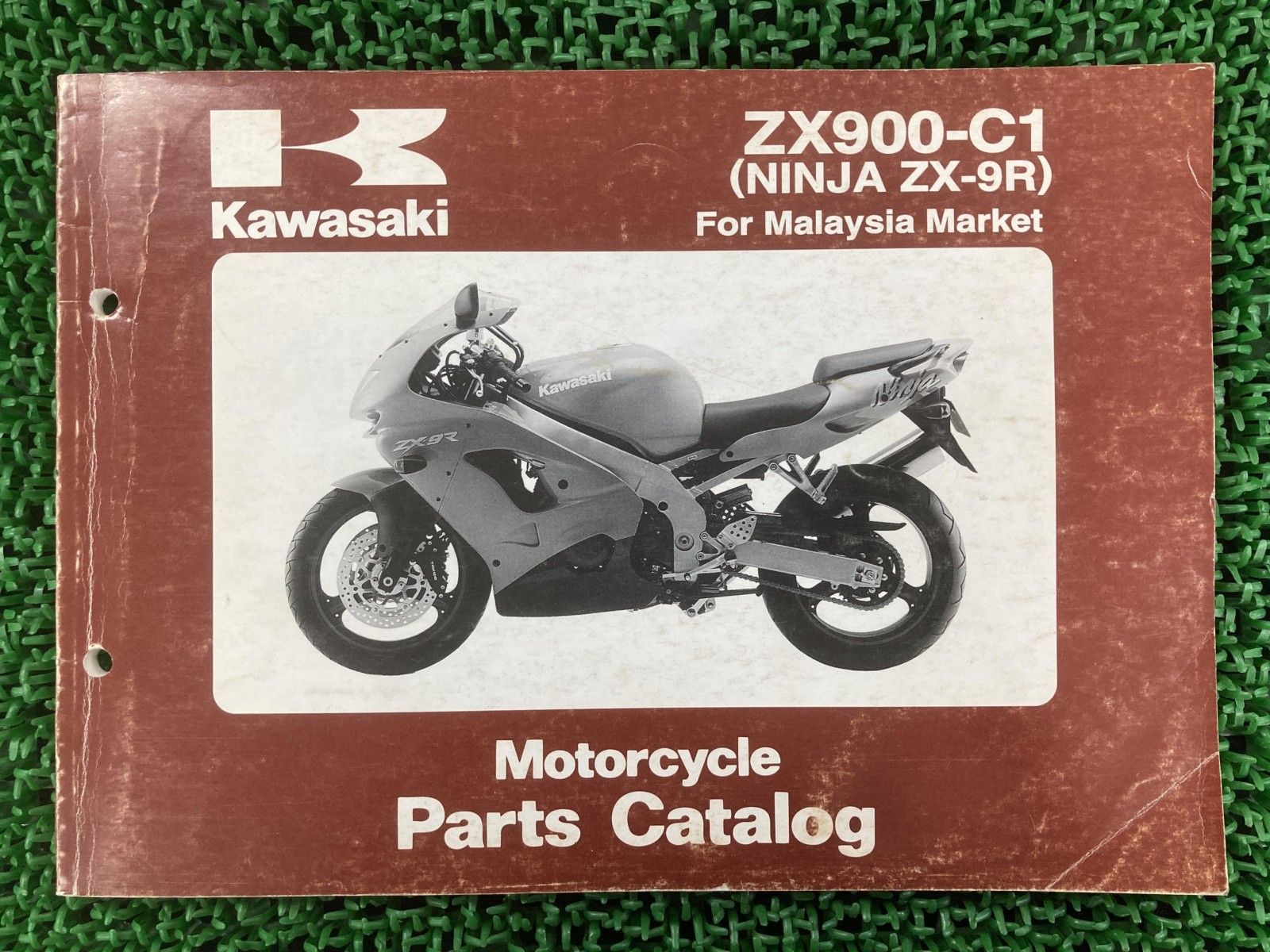 確認用 米版まとめ売り ZX-9R パーツリスト Ninja 英語版 カワサキ 正規 中古 バイク 整備書