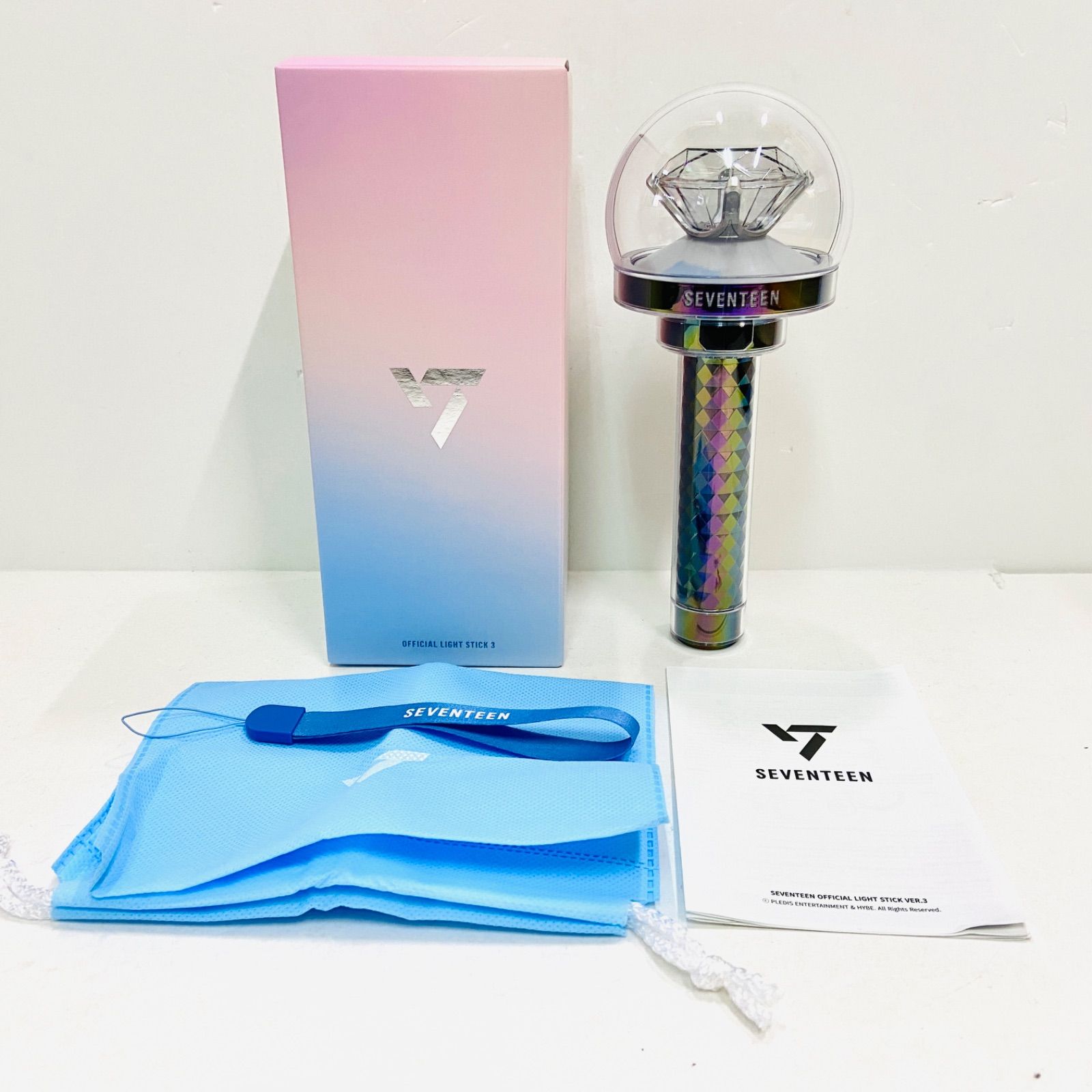 セブチオフィシャルライトスティック3 セブチCARATLAND2025ライト