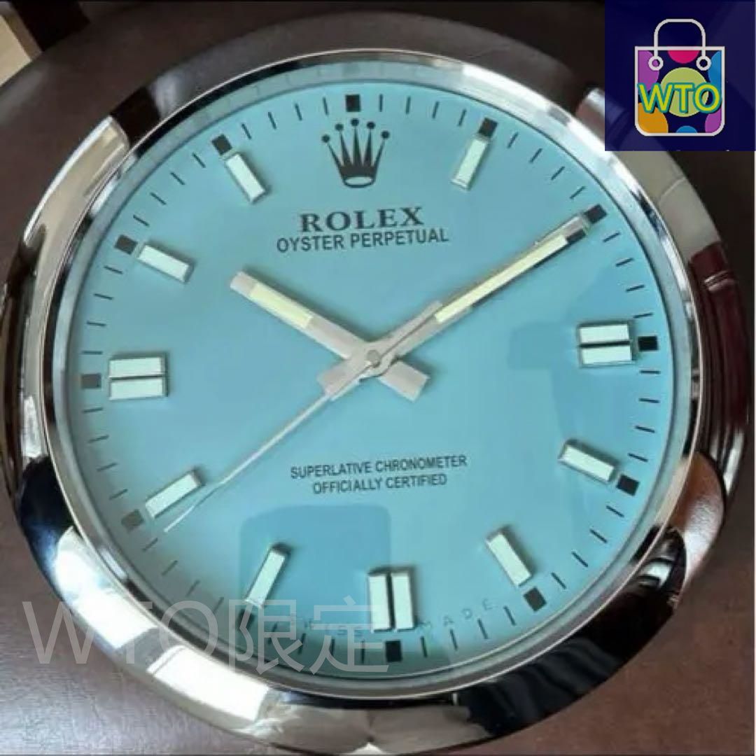 新モデル】ティファニーブルー☆壁掛け時計-WTO輸入1-IP48