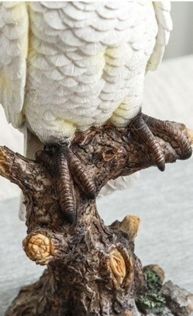 【♥︎】新品 置物 木に止まる鳥 新品 置物 木に止まる鳥 置物です カントリー風 ガーデン