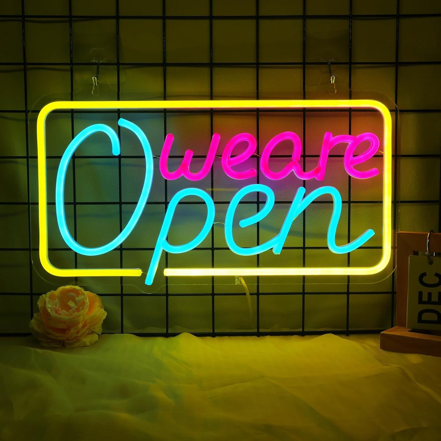 ネオンサイン スタイリッシュ OPEN ネオン管 お洒落 看板 インテリア