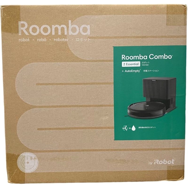 iRobot アイロボット Roomba Combo 2 Essential Y051060 ブラック 掃除機 家電 電化製品 32510K156