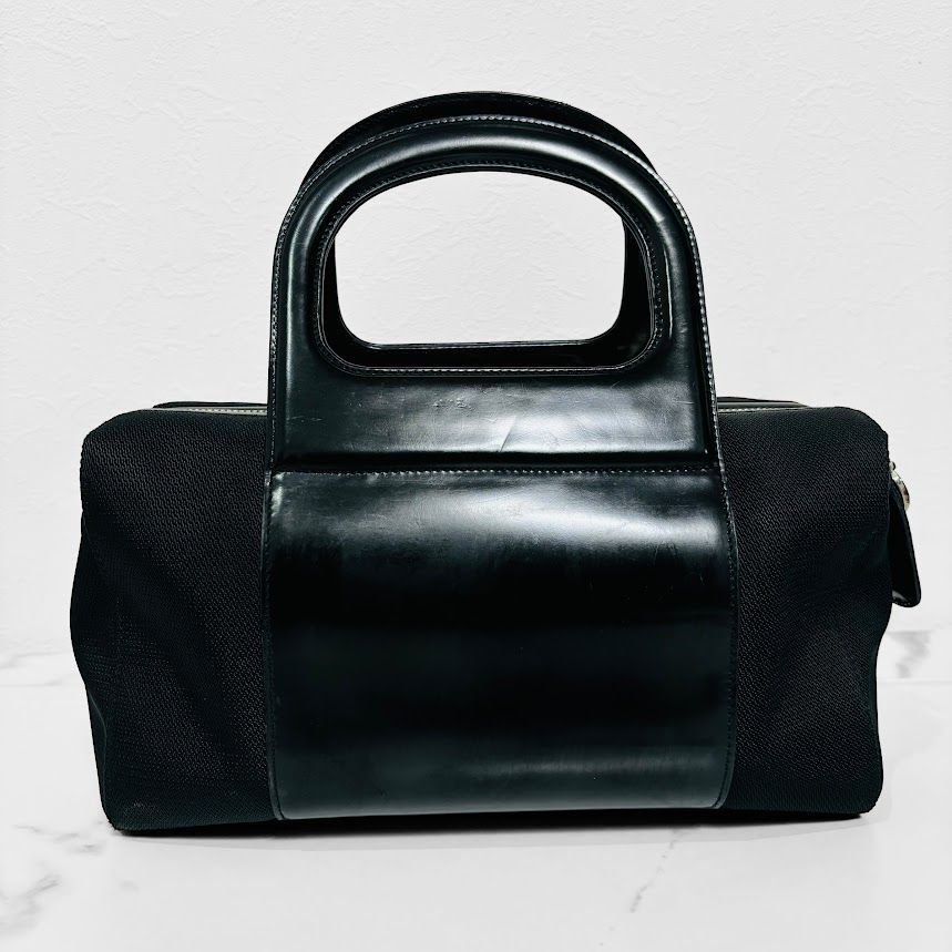 未使用級✨ サルヴァトーレフェラガモ パンプス ダブルガンチーニ 黒 21.5 SALVATORE FERRAGAMO サルヴァトーレフェラガモ ミニ