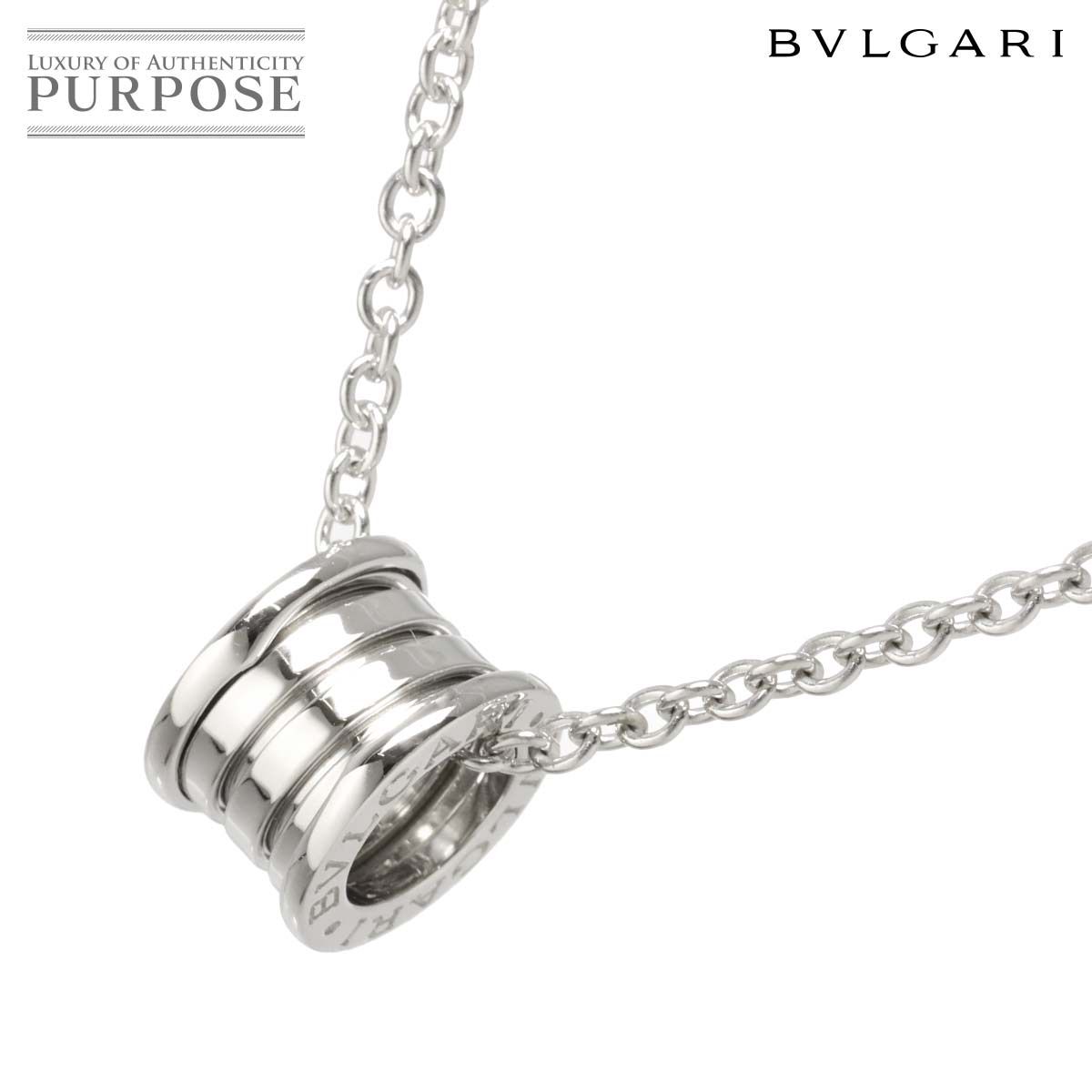 【BVLGARI ブルガリ】BVLGARI BVLGARI NECKLACE / ネックレス ブルガリ・ブルガリ ネックレス White Gold 357938 | ネックレス