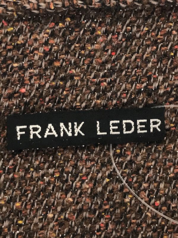 FRANK LEDER フランクリーダー ミックスツイードカーディガン ブラウン