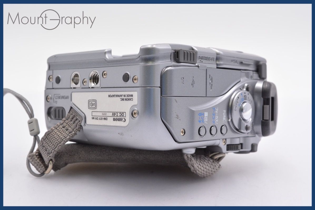 キヤノン IXY DV M5 美品Canon DM-IXY DV M5 MiniDv ビデオカメラ 618 美