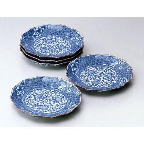 【新品・5営業日で発送】ブルーム メーカー取寄 ネジリ祥瑞 大皿 日本製 美濃焼 食器 (-)【入数:2】