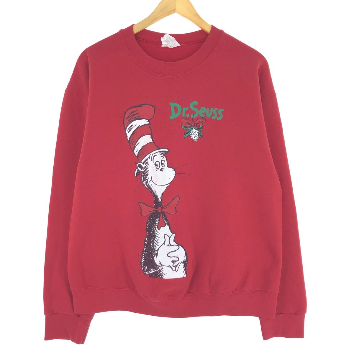 古着 90年代 ドクタースース Dr.SEUSS The Cat in the Hat キャットインザハット キャラクタースウェットシャツ トレーナー/eaa427920