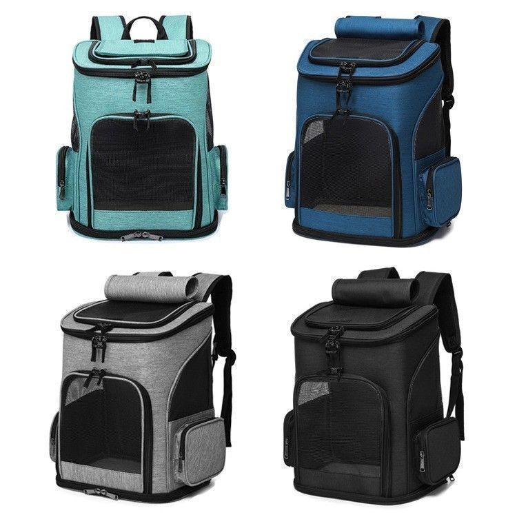 ペットキャリーリュック 犬猫用 バッグ型 携帯便利 旅行用