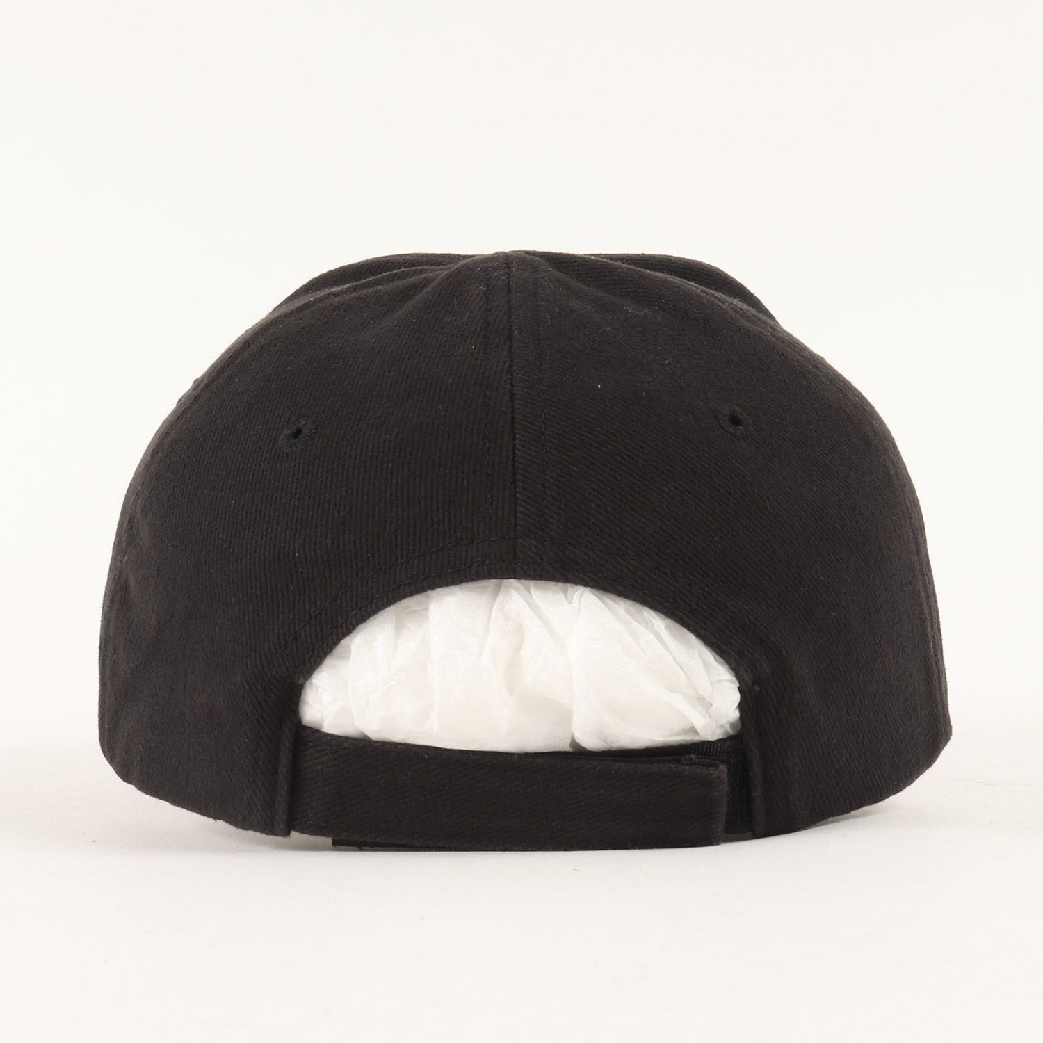 バレンシアガ キャンペーンロゴ ベースボール キャップ ブラック 黒 帽子L