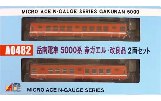 岳南鉄道5000系 懐かしの名車 赤ガエル 2両セット 中古鉄道模型