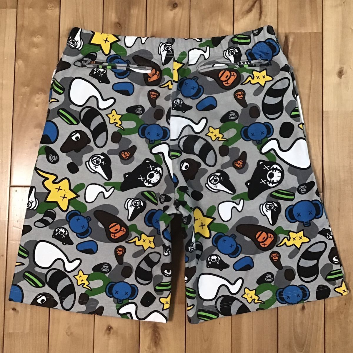 BAPE KAWS milo animal ハーフパンツ カウズ ベイプ ape - Kametuku