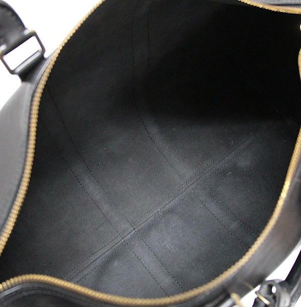 ルイヴィトン Louis Vuitton キーポル50 ボストンバッグ エピ 黒