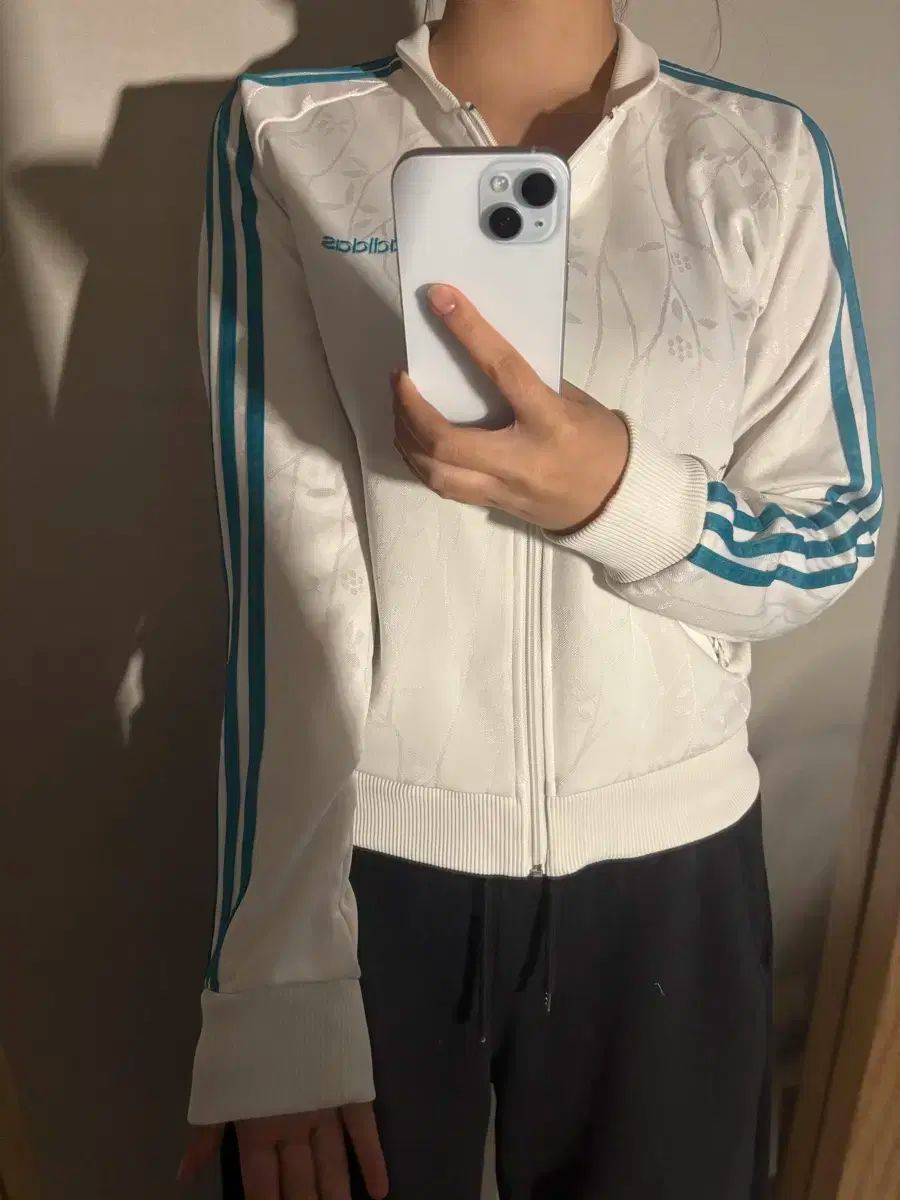  adidas アディダス 白 ターコイズ ジャージ その他 セットアップ